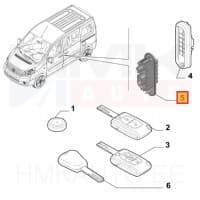 Liugukse kontaktlüliti OEM Jumpy/Expert/Scudo 2007-