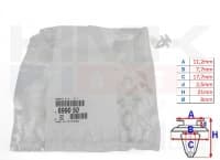 Uksepolstri tüübel OEM Citroen Berlingo, Xsara, C3/Peugeot Partner, 406, 5008 (1tk.)