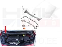 Salongiõhu filtrikorpuse kaas OEM Peugeot 207
