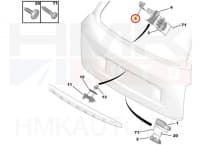 Tagaluugi klaasi lukusti vastus OEM Peugeot 407SW