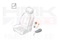 Käetoe kinnitusmehhanism, juhiiste OEM Peugeot 5008