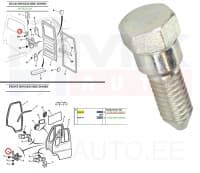 Uksepiiraja polt OEM Jumper/Boxer/Ducato 94-06