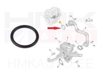 EGR toru tihend OEM Citroen/Peugeot 1,6BlueHDI