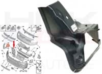 Turboradiaatori õhuvõttur OEM Citroen Jumpy/Peugeot Expert 2016-