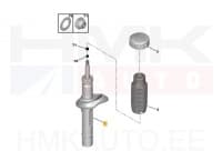 Amortisaator eesmine parem OEM Peugeot 206