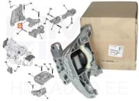 Mootoripadi parem OEM Citroen/Peugeot 1,5BlueHDi/1,6HDi