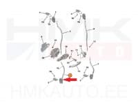 Ukselukusti tagauksele, alumine vasak OEM Jumpy/Expert 2016-