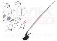 Ukselukusti tagauksele, alumine parem OEM Citroen Jumpy/Peugeot Expert 2019-