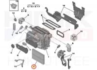 Salongiõhu filter aktiivsöega OEM Peugeot 3008, 5008 2024-