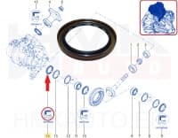 Veovõlli tihend parem OEM Renault/Dacia