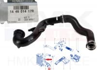 Turbo õhutoru OEM Renault Scenic IV/Espace V /Talisman 1,6DCi