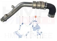 Turbo õhutoru OEM Renault Alaskan 2,3DCI