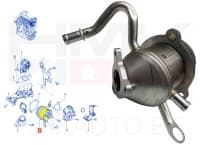 EGR jahutusradiaator OEM Renault 1,5BlueDCI