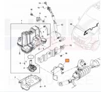 AdBlue toru OEM Renault Master 2,3dCi