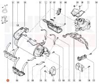 Katalüsaatori tugi OEM Renault 1,5dCi