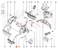 Katalüsaatori klamber OEM Renault 1,5dCi