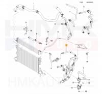 Jahutusvedeliku lõdvik OEM Renault Master 2010- RWD