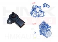 Sisselaskekollektori rõhuandur(MAP) OEM Renault 1,5dCi/2,0dCi 2019-