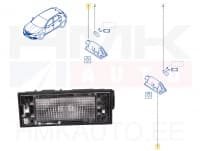 Numbrilaua valgusti OEM Renault Master III/Megane IV 2018-