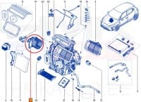 Salongiventilaator OEM Renault Kadjar, Clio V, Symbioz