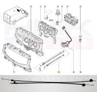 Soojendusploki trosside komplekt OEM Renault Trafic II 2009-