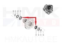 Veovõlli tihend OEM Renault DW6 automaatkäigukast