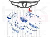 Iluvõre raam OEM Renault Clio IV 2016-