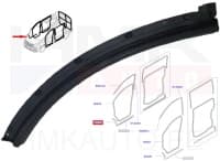 Esiukseava alumine tihend parem OEM Trafic/Vivaro 2014-