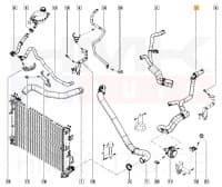 Jahutusvedeliku lõdvik OEM Dacia
