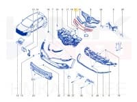 Iluvõre liistud OEM Renault Clio IV 13- (kroom)