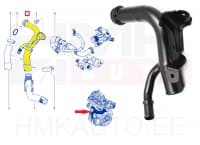 Jahutusvedeliku toru Renault Trafic III/ Master 2,3dCi