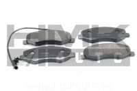 Piduriklotside komplekt tagumine Renault Master III 2010- (RWD topeltrattaga)